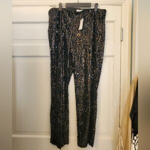 Charter Club Black Sequin Pants
